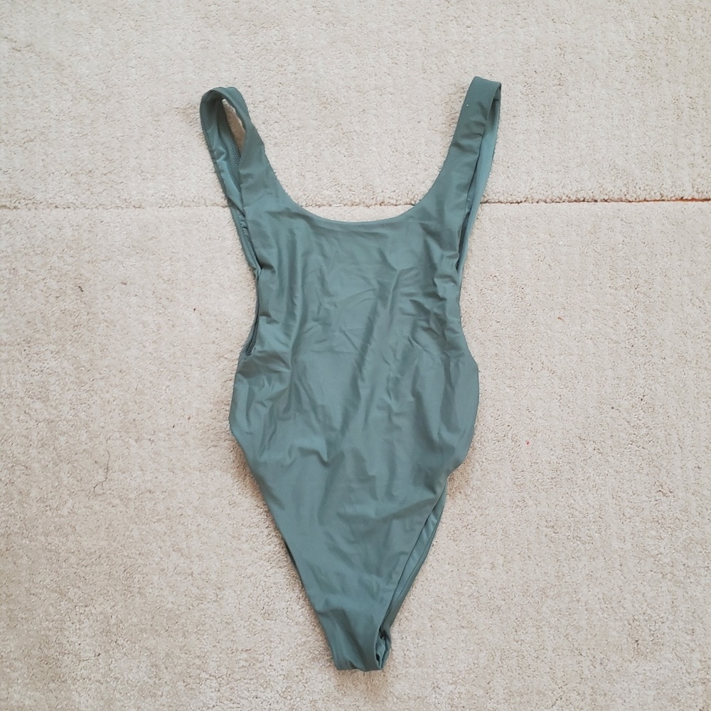 AEO aerie One piece Super scoop Long Swimsuit S